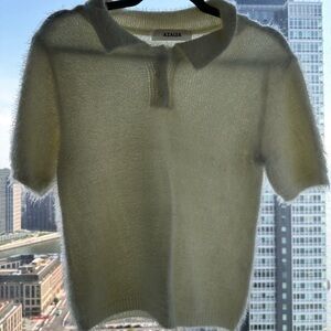 Fuzzy soft to tough top with color.